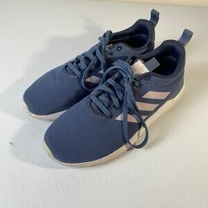 Adidas Sz 7.5 Blue Cloudfoam Sneakers